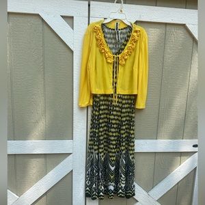 Julian Taylor Midi Dress with Matching Jacket